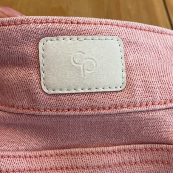 Celebrity “Pink Quartz” Pink Denim Shorts, Plus Size - Picture 7 of 11